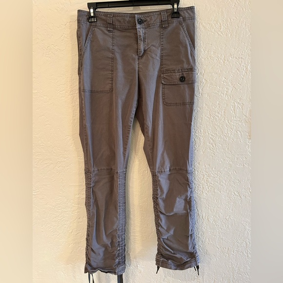 Vintage Woolrich gray adjustable leg length women’s pants size 8 - Picture 1 of 7